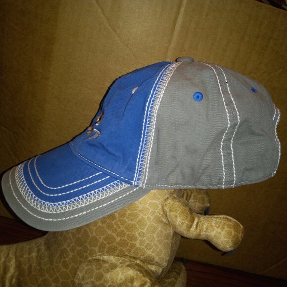 Bud Light Trucker Mens Hat Cap Gray Blue Adjustable - Picture 2 of 4